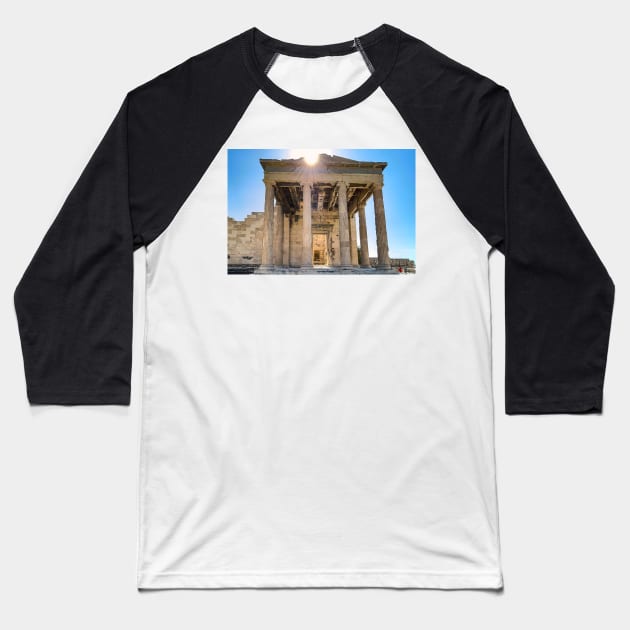 The Erechtheion Baseball T-Shirt by bkbuckley